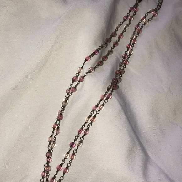 Multi strand beaded necklace - Picture 5 of 7